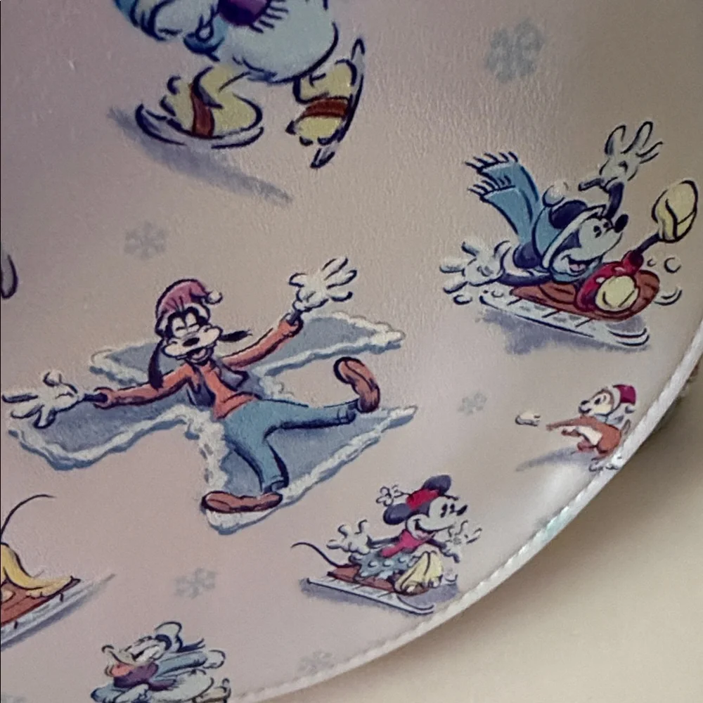 Loungefly Disney Mickey & Friends WinterWonderland & ears 🔸C tiny callout NWT
